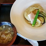 南部屋路ばた - 限定麺「荒海ホタテ塩つけそば」(2018年9月2日)