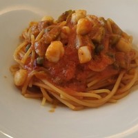 クラシコ・クッチーナ・イタリアーナ - パスタ　重めのザラザラした麺