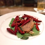 牛肉のクミン炒め