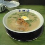 久留米とんこつしぼり 満州屋が一番 難波店 - あっさりとんこつしぼりラーメン