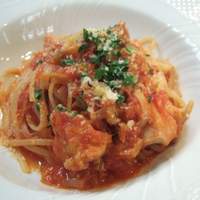 リストランテ ベリーニ - トマトソースのパスタ