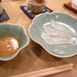 鮨あおき - カワハギのお造り