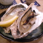 鮨あおき - 生、焼牡蠣