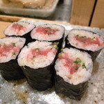 鮨あおき - ネギトロ巻き