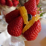 フルーツむらはた - 紅ほっぺパフェ