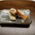 木山 - 煮タコ タコの子 バチコ 三度豆(撮影前にたべちゃった)