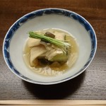 木山 - 冬瓜 湯葉 スッポンエンペラ 吉野煮(スッポン出汁)