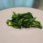 イチリン ハナレ - カイランサイの紹興酒炒め2