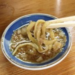 もみじ屋 - アブラにつけて食べると激ウマ(*^^)v
