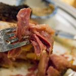 蔵元レストラン せきのいち - 削がれた肉