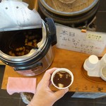 豆厨ゆばせい - お汁粉の無料サービス