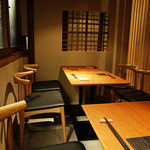 酒盃 いち膳 - 1階テーブル席