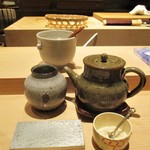 にい留 - 天つゆ、塩、大根おろし、etc. 。　　　　　　2018.09.01