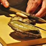 にい留 - 鮑・福井小浜。　　　　　　2018.09.01