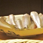 にい留 - 本ししゃも 北海道鵡川。　　　　　　2018.09.01