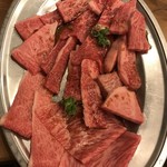 上牛肉盛り合わせ