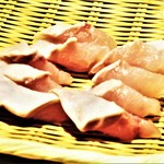 にい留 - シロアマダイ：2週間ほど寝かせたシロアマダイ。　　　　　　2018.09.01