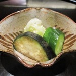 にい留 - 香の物。　　　　　　2018.09.01