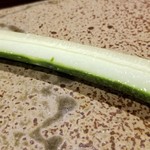 鮨匠 のむら - 〆の胡瓜