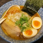 麺屋銀星 池袋 - ・「味玉 煮干し中華 あっさり(\850)」