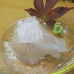 浅草じゅうろく - お造り（ホジガレイ）