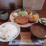 とんかつ かつせい - ロースかつ定食