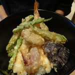 お料理 とみやま - 特選天丼御膳