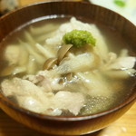 やまめ庵 - 鮎つみれの汁