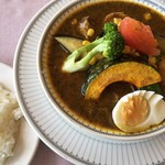 れすとらん 津花館 - スープカレー1030円