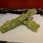 銀座 天一 - アスパラ