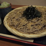 路麺えんそば - ごまのりざる４８０円