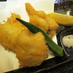 ふぐ屋とら乃介 - 鱧の天ぷら