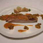 カンテサンス - 浜田のノドグロ　パエージャソース