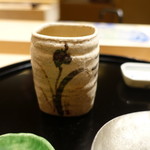 にい留 - ウニソースの蕎麦：二子玉川の喜邑さんのオマージュ