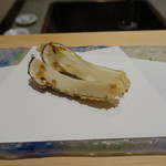 にい留 - 松茸：１本揚げにしたもの