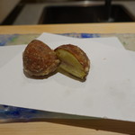 にい留 - 栗：生からじっくり揚げたもの