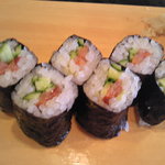 柳鮨 - ひもきゅう細巻き