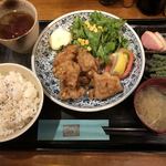 Izakaya Goichi - マヨ唐定食（税込680）