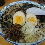 熊本ラーメン都来 - ラーメン＋味玉