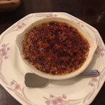 デザミ - 前菜：パルメザンチーズ風味のクリームブリュレ