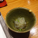 鮨匠 のむら - ところてん(テングサは静岡県産)