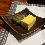 鮨匠 のむら - 卵焼き&飛び魚の屋久島風さつま揚げ