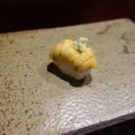 鮨匠 のむら - 赤雲丹(佐賀県唐津産)