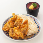 つくもうどん - とり天ざるうどん5個