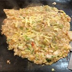 お好み焼のうえる花夢 - もち明太子もんじゃ　とろんとろんで香ばしい味わいが最高☆☆☆　2018/05/12