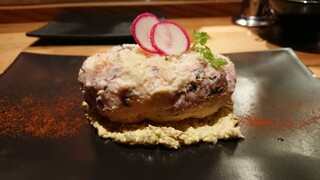 串焼き もんじろう - ポテサラかつおいり