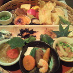 竹かご日替わり膳　１５８０円