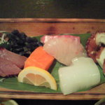 メインのお刺身５点