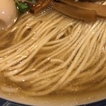 中華そば しば田 - 麺