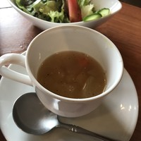 KOBE BEEF やまと - スープとサラダ